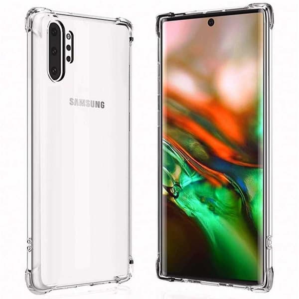 Samsung Note 10 Plus Stöttåligt Skal med Förstärkta Hörn