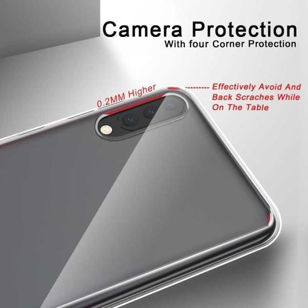 Samsung A70 Stötdämpande Skal Glassback