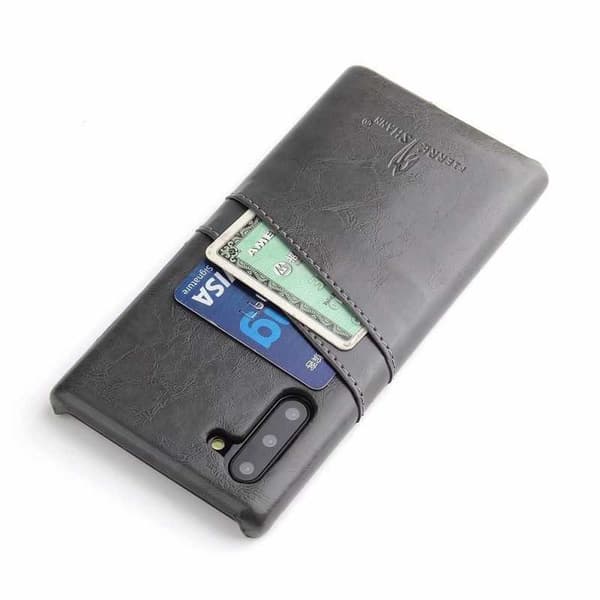 Samsung Note 10 stødabsorberende kortholder retro