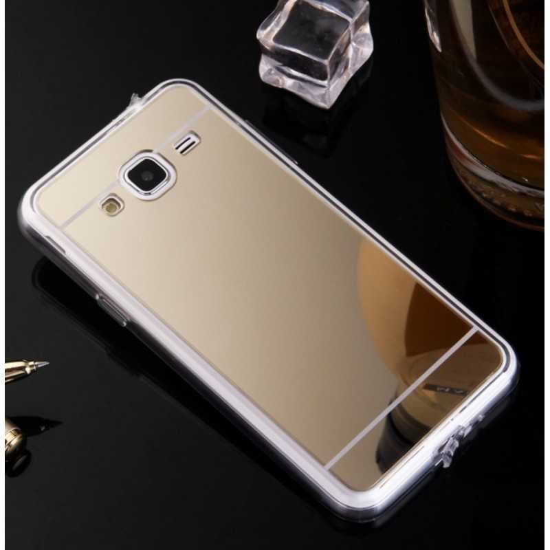 Samsung J4 Plus Elegant Stötdämpande Spegelskal TPU