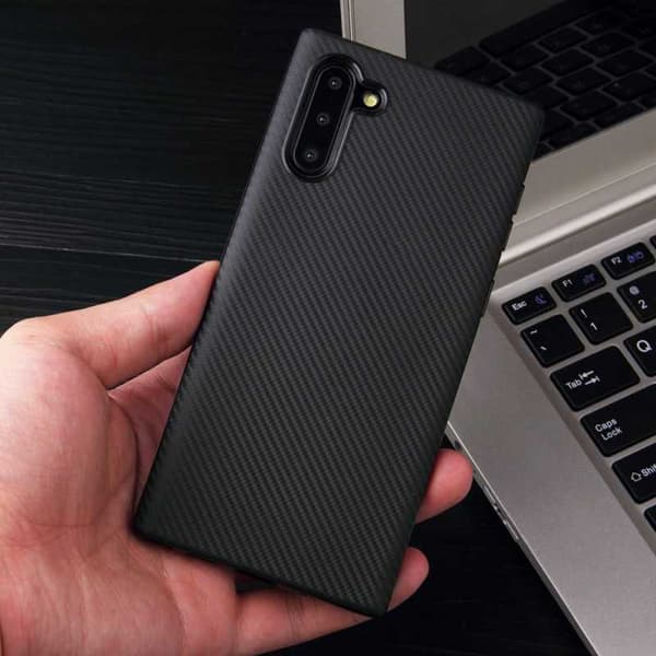 Samsung Note 10 Stöttåligt Skal FullCarbon V2