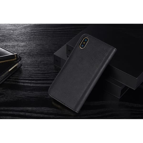 Apple iPhone X/Xs Kotelo Irrotettava Kuori Musta
