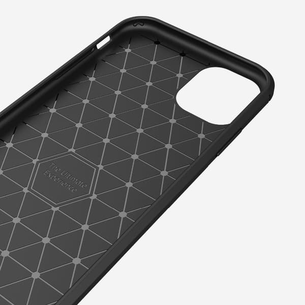 SKALO iPhone 11 Armor Carbon Stødsikker TPU-cover