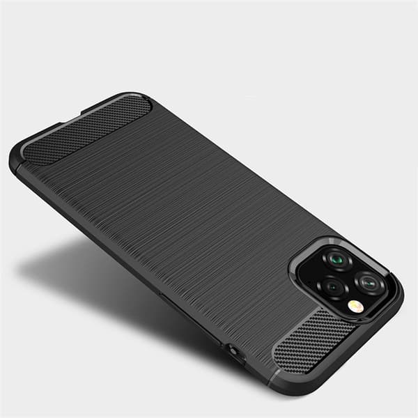 SKALO iPhone 11 Pro Max Armor Carbon Stødsikker TPU-cover