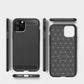 Pikkukuva 5 / 11: SKALO iPhone 11 Pro Max Armor Carbon Iskunkestävä TPU suojakuori