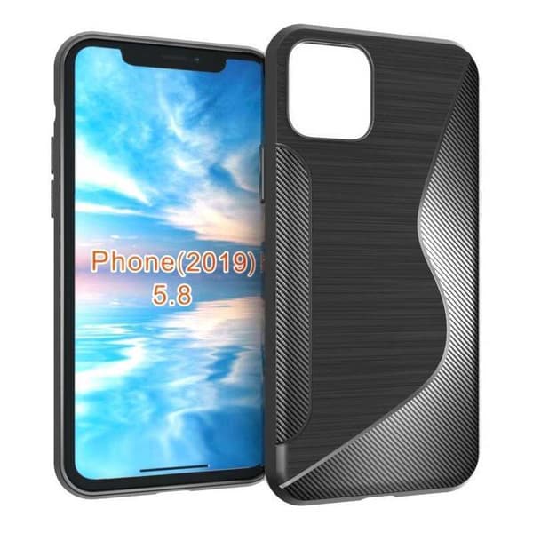 iPhone 11 Pro Erittäin ohut iskuja vaimentava kotelo S-Line