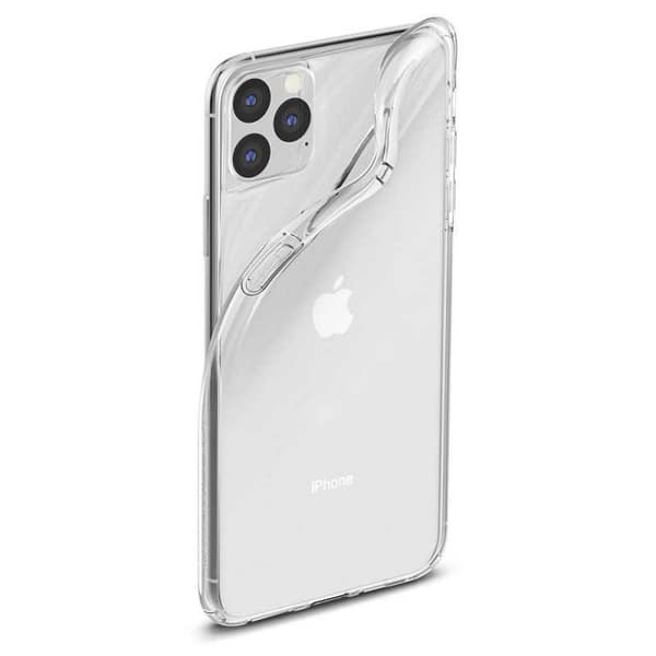 yksinkertainen iPhone 11 Pro Max -iskuja vaimentava silikonikuori