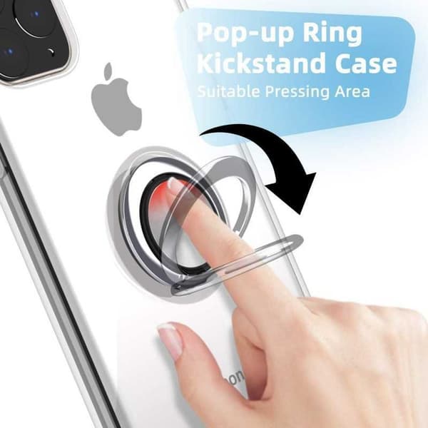 iPhone 11 stødsikkert cover med ringholder frisk