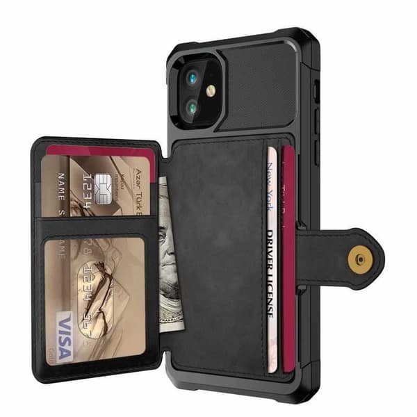iPhone 11 Stødsikkert Premium Cover 4-KOMPARTMENT Solid V3