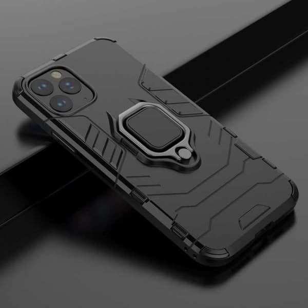 iPhone 11 Pro Max Stöttåligt Skal med Ringhållare ThinArmor