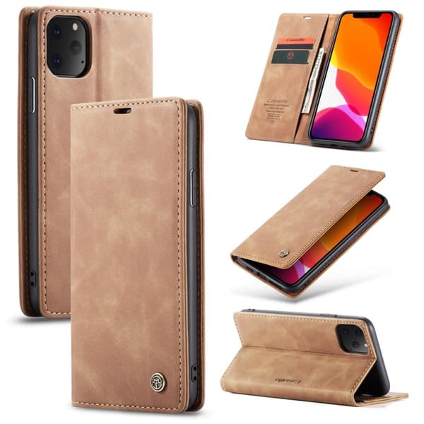 CaseMe Smart Magnet FlipCase Apple iPhone 11 Pro (5.8 ") : väri - ruskea