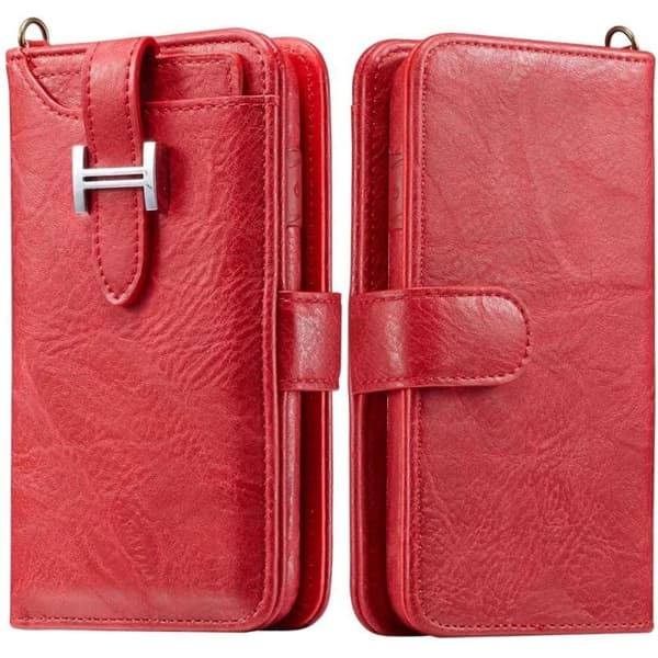 Multi Wallet 3i1 Samsung Galaxy Note 10 (SM-N970F) : farve - rød
