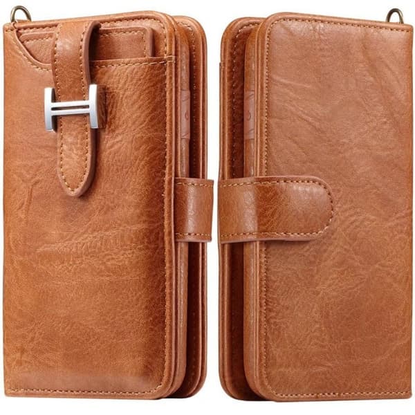 Multi lommebok 3i1 Samsung Galaxy Note 10 (SM-N970F) : Farge - brun