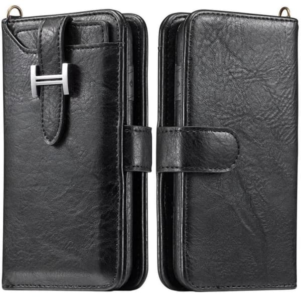 Multiplånbok 3i1 9-kort Samsung Galaxy Note 10 (SM-N970F) : Färg - Svart