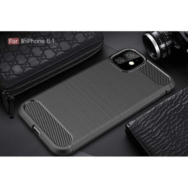 iPhone 11 Iskunkestävä SlimCarbon-kuori