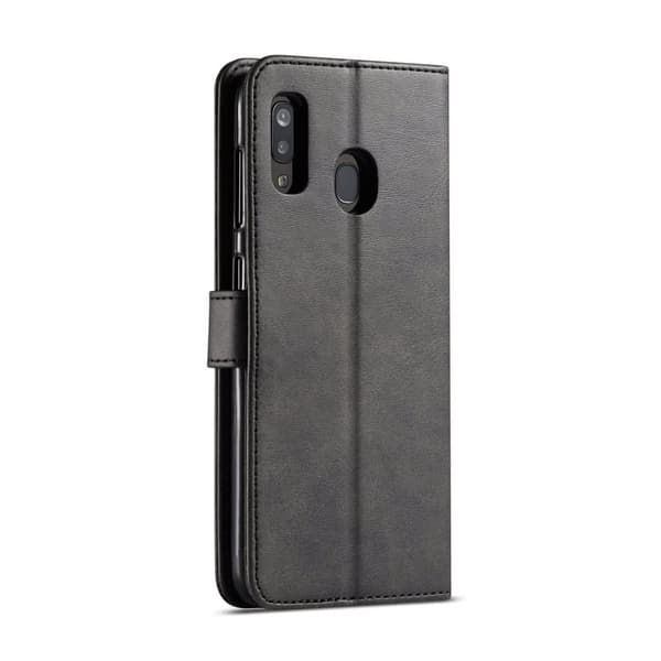 Samsung Galaxy A20E Plånboksfodral Kortfack Stativfunktion Svart