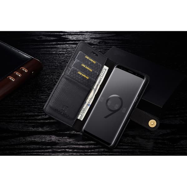 Samsung Galaxy S9 Kotelo Irrotettava Kuori Musta