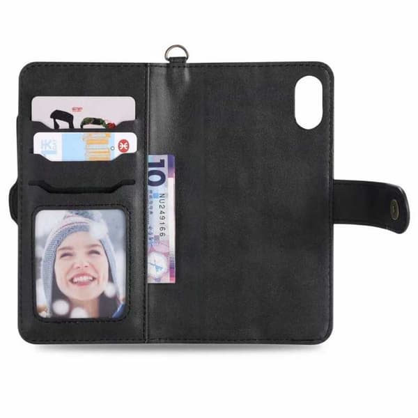 iPhone XS Max praktisk etui med magnetisk cover 6-rums Winston V2