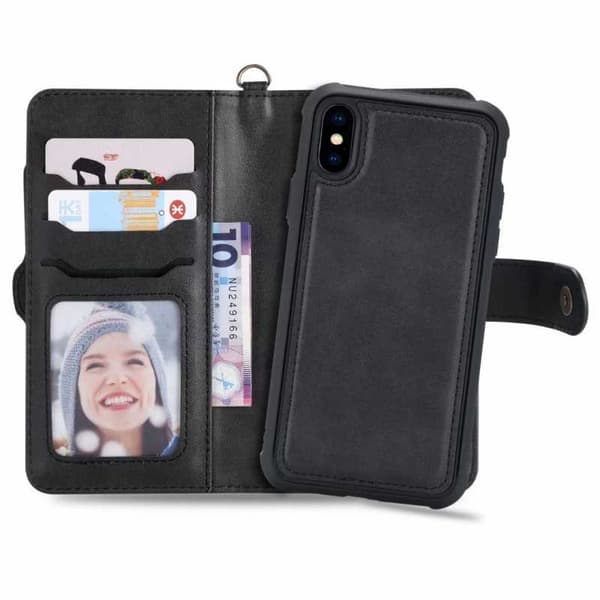 iPhone XS Max praktisk etui med magnetisk cover 6-rums Winston V2