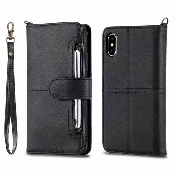 iPhone XS Max praktisk etui med magnetisk cover 6-rums Winston V2