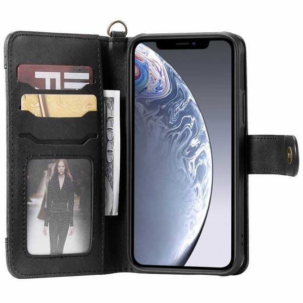 iPhone 11 Pro Max Praktiskt Fodral med Magnetskal 6-Fack Winston V2