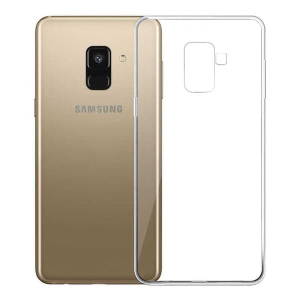 Samsung A6 2018 stødabsorberende glasbagside