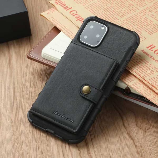iPhone 11 Pro Max Iskunkestävä kansi korttipaikalla 4-SLOT Streetwise V3