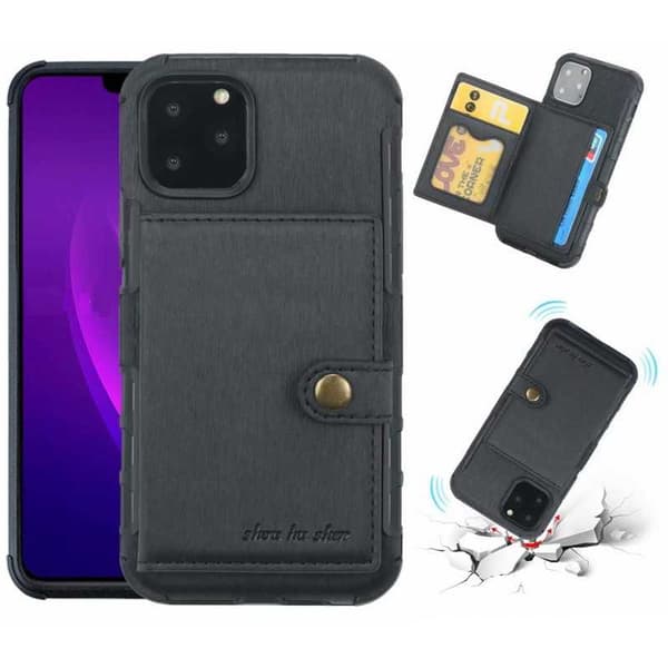 iPhone 11 Pro Max Iskunkestävä kansi korttipaikalla 4-SLOT Streetwise V3