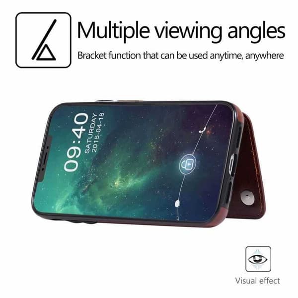 iPhone 11 Pro Max Stødsikker Cover Kortholder 3-SLOT Flippr