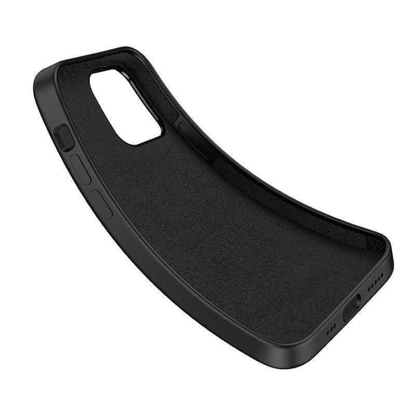 iPhone 11 Pro gummibelagt mat sort silikonecover