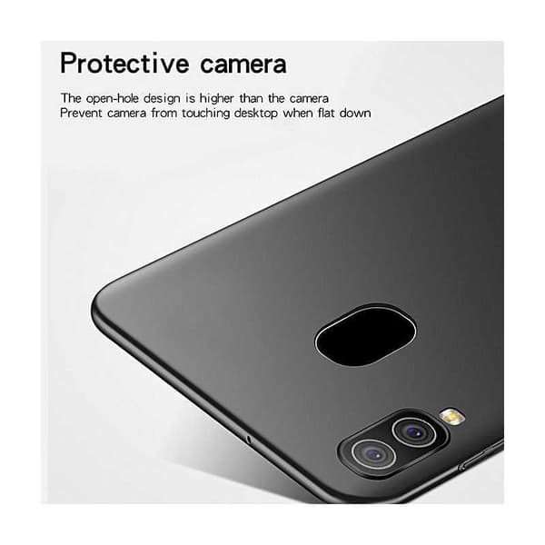 Samsung A20e Ultratunt Mattsvart Skal Basic V2