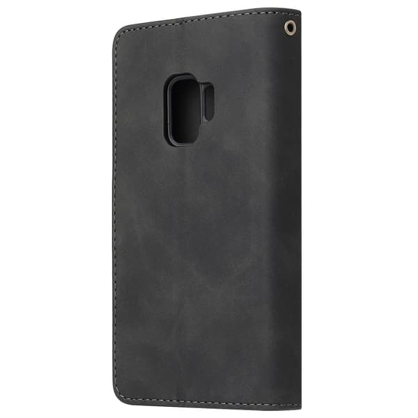 Horisontalt Flipcover til Galaxy S9 med Rum til Kort og Mønter