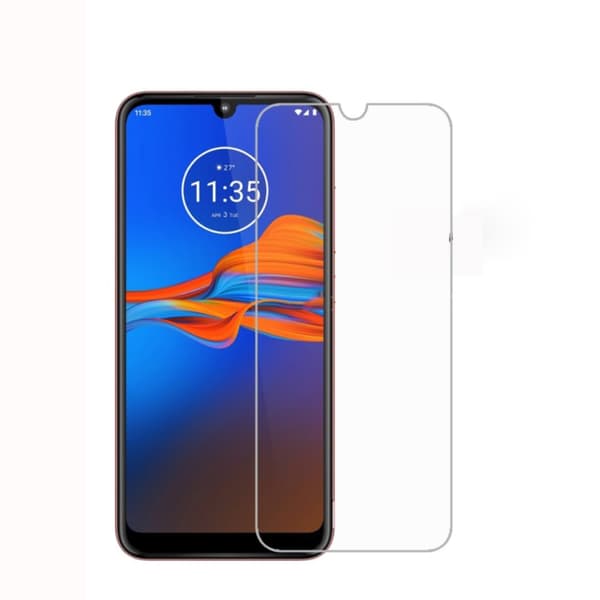 Motorola Moto E6 Plus Näytönsuoja Karkaistua Lasia Etupuoli Reuna