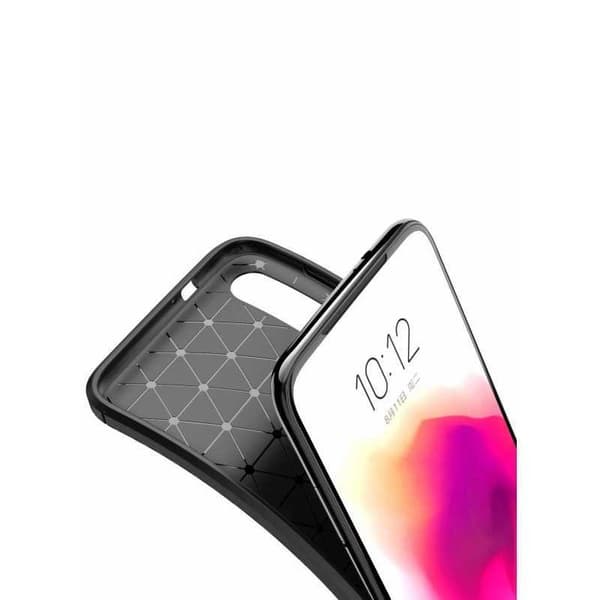 Motorola Moto G8 Plus Shockproof Slim Cover FullCarbon V4