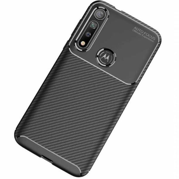 Motorola Moto G8 Plus Shockproof Slim Cover FullCarbon V4