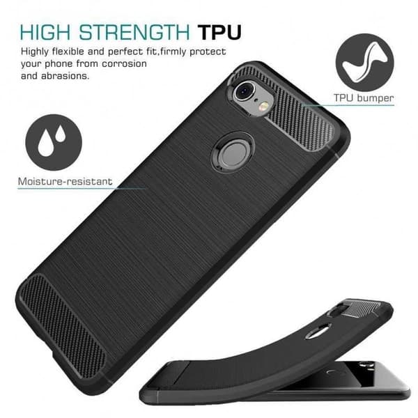 Google Pixel 3 Shockproof Shell SlimCarbon