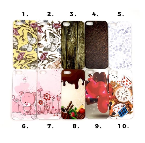 Skal med motiv iPhone 5/5S/SE Motiv 3