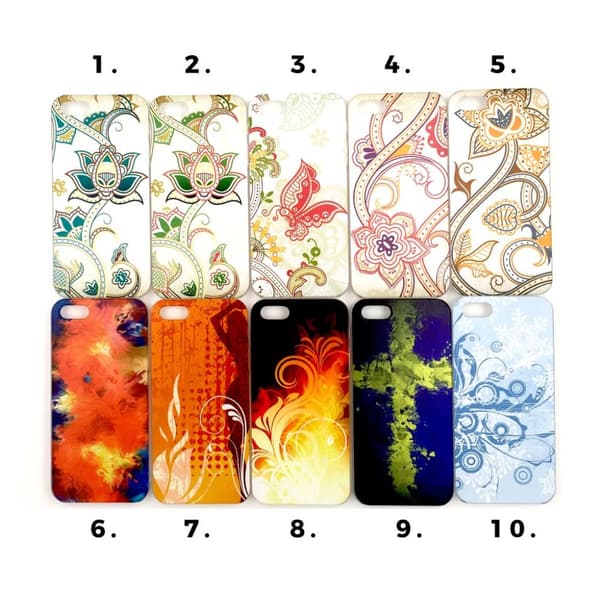 Skal med motiv iPhone 5/5S/SE Motiv 3