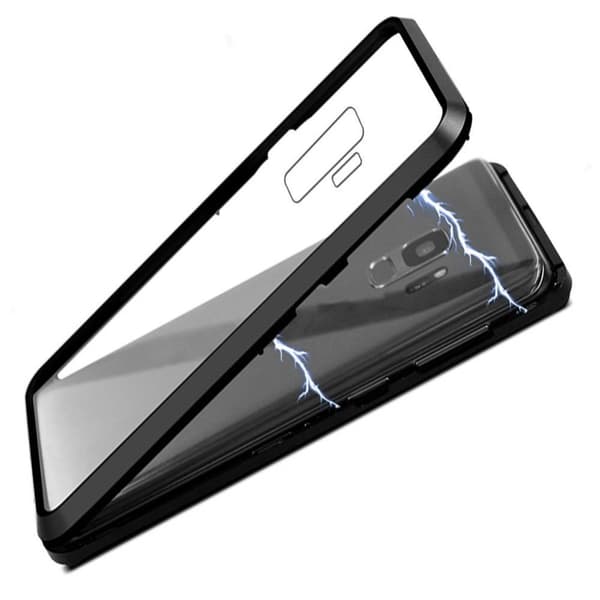 INF Samsung Galaxy S9 Plus cover med skærmbeskytter Sort