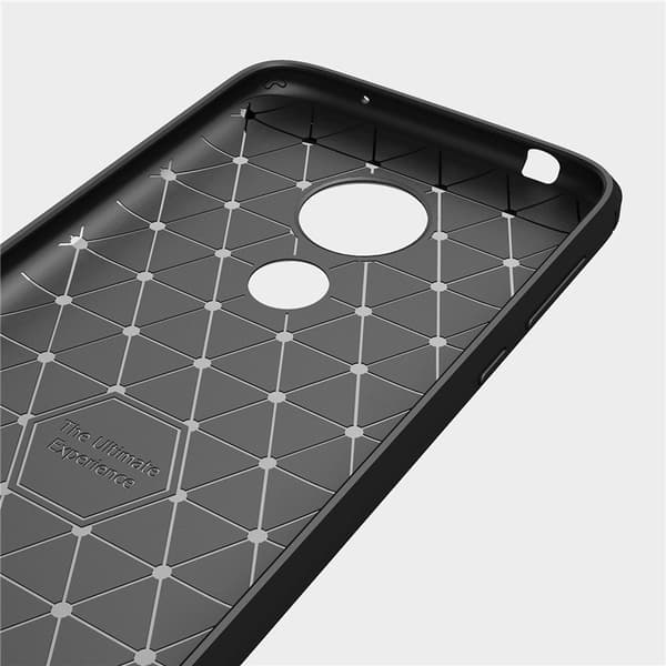 Stöttåligt Armor Carbon TPU-skal Moto G7 Play