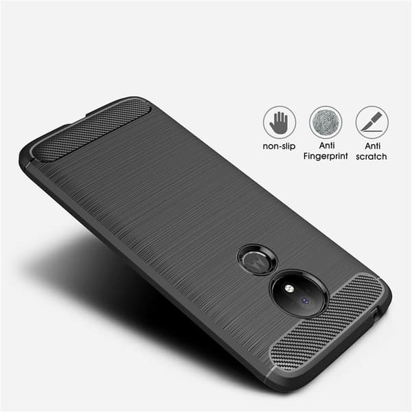 Stöttåligt Armor Carbon TPU-skal Moto G7 Play