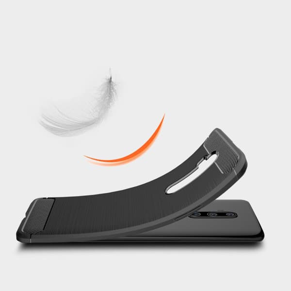 Stöttåligt Armor Carbon TPU-skal Oneplus 7T Pro