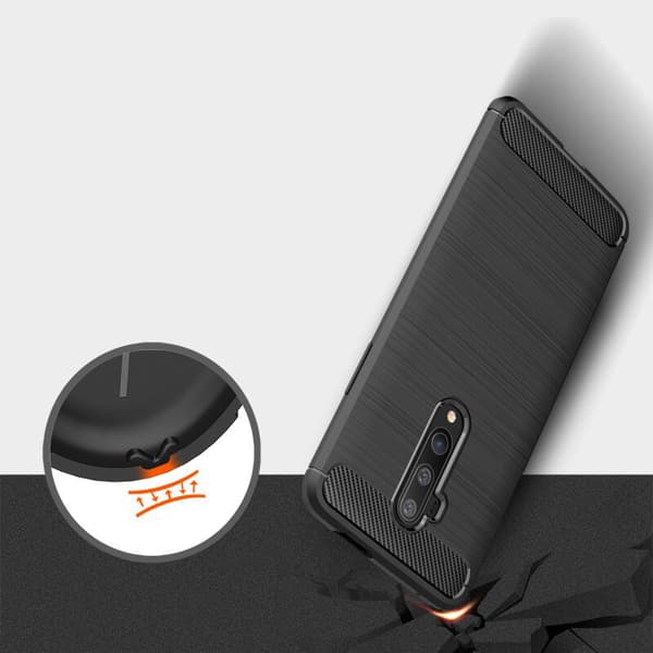 Stöttåligt Armor Carbon TPU-skal Oneplus 7T Pro
