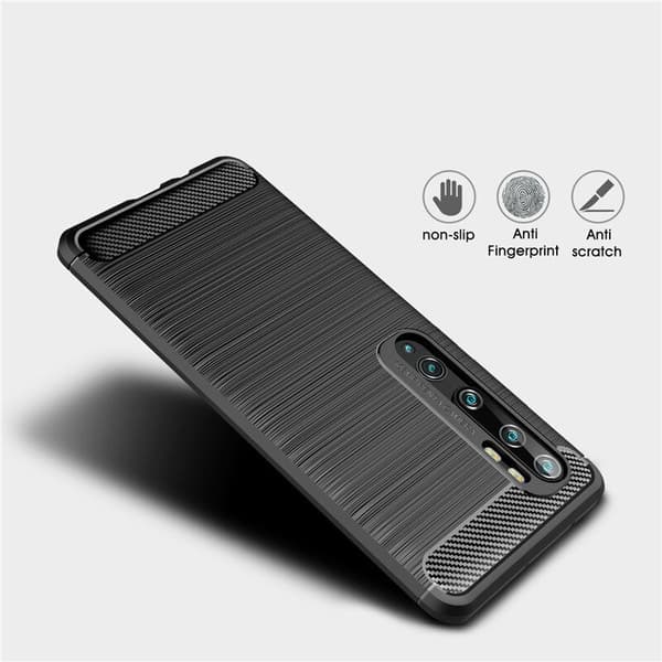Stöttåligt Armor Carbon TPU-skal Xiaomi Mi Note 10 / Note 10 Pro
