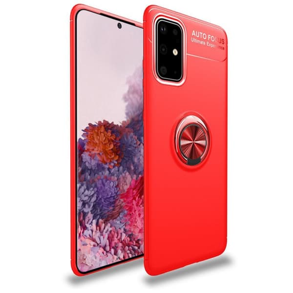Slim Ring cover til Samsung Galaxy S20 Plus (SM-G986F) : farve - rød
