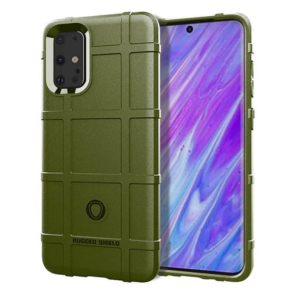 Rugged Shield cover til Samsung Galaxy S20 Plus (SM-G986F) : farve - grøn