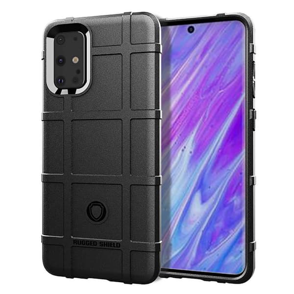 Rugged Shield deksel Samsung Galaxy S20 Plus (SM-G986F) : Farge - Svart