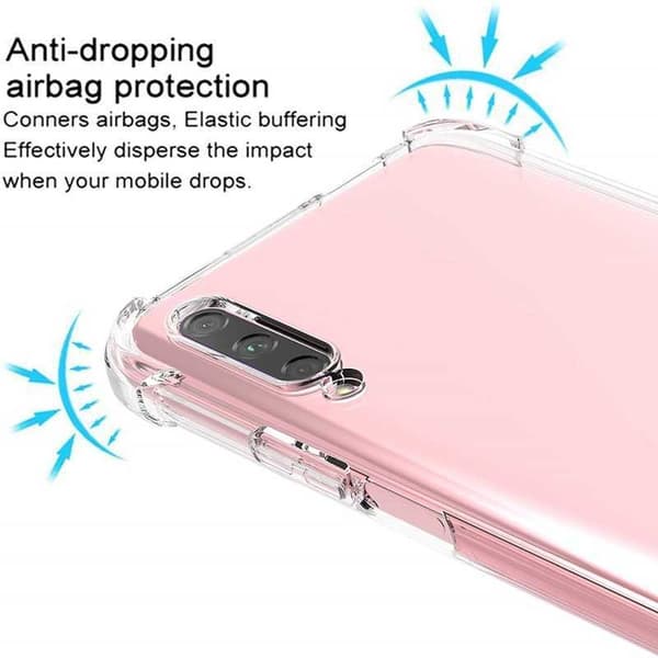 Huawei P Smart Pro Stöttåligt Skal med Förstärkta Hörn