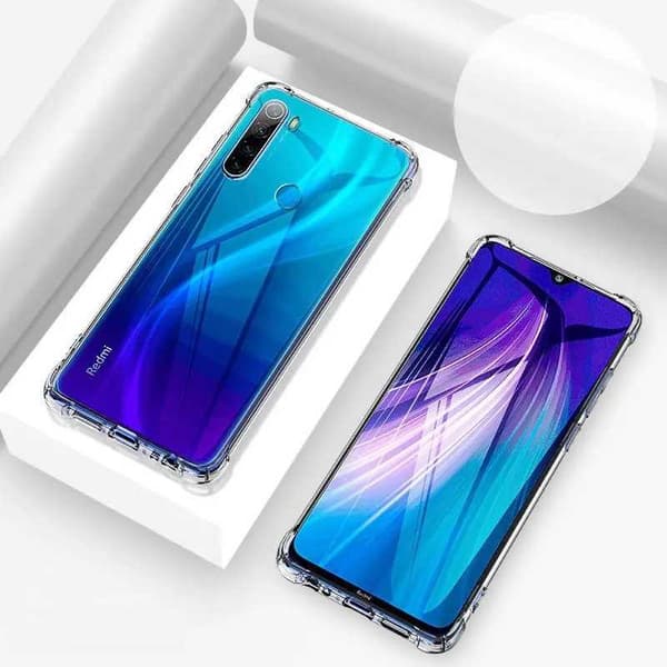 Xiaomi Redmi Note 8 Stöttåligt Skal med Förstärkta Hörn
