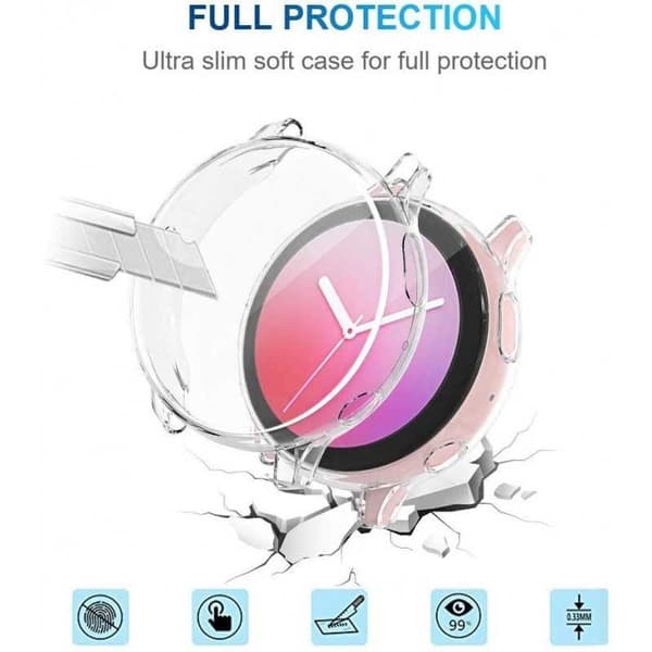 Kattava kansi Samsung Watch Active 2 40mm Liquid